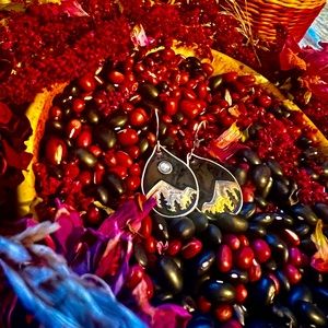 Small Mountain Silhouette earrings